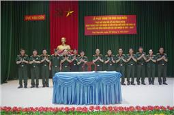 Các đơn vị phát động thi đua cao điểm chào mừng bầu cử đại biểu Quốc hội khóa XV, bầu cử đại biểu HĐND các cấp nhiệm kỳ 2016-2021